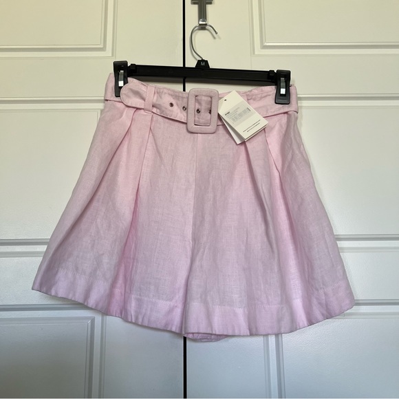 ❤️NWT faithfull the brand priscilla shorts in plain ice pink - Picture 8 of 11